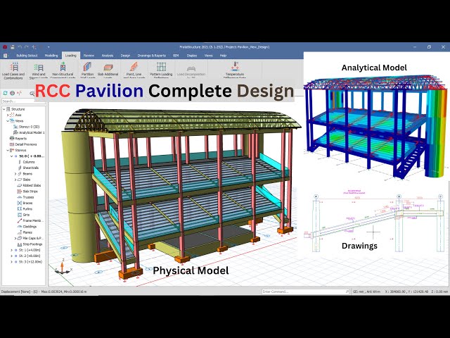 PROTASTRUCTURE TUTORIAL(RCC PAVILION COMPLETE DESIGN AND DETAILS DRAWINGS )