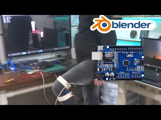 Do Zero ao 3D: Criei um Sensor de Movimento que Controla o Blender!