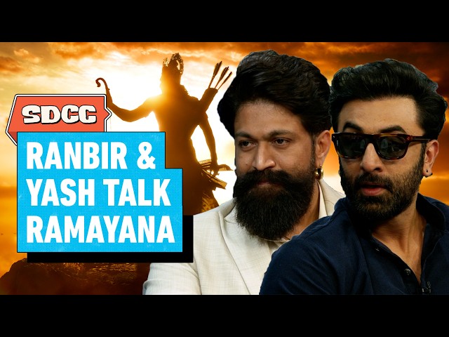 Ranbir Kapoor & Yash Talk About Becoming Ram & Ravana in Namit Malhotra’s Ramayana | Comic Con 2026