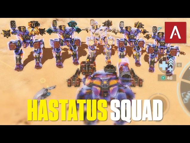 War Robots - Hastatus Squad Battles | WR Hastatus Gameplay