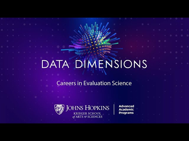 Data Dimensions presents "Careers in Evaluation Science"