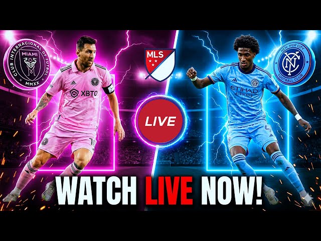 Watch Inter Miami vs NYCFC LIVE! MLS Semifinal Streaming FAST & EASY ✅