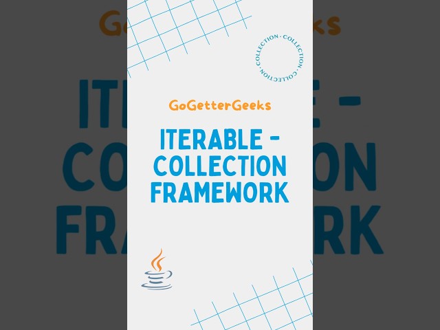 Iterable Interface - Part 6 | Java Collection Framework #java #javacollectionsframework