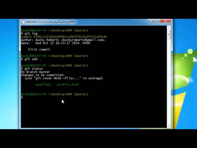 Git Tutorial - 15 - Unstage Files