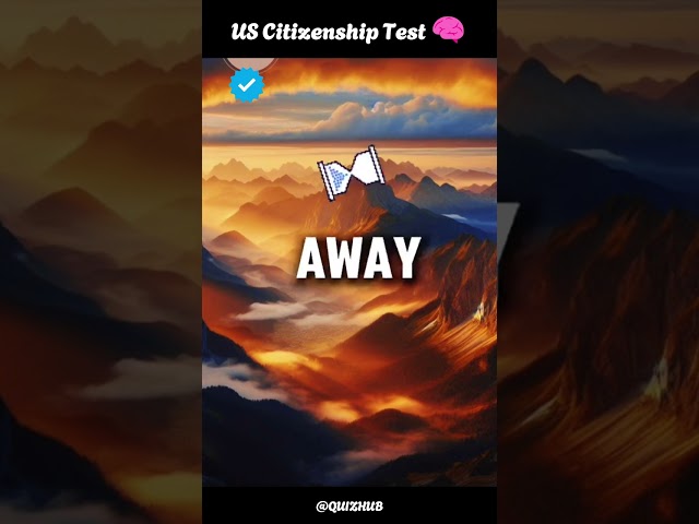 US Citizenship Test - How many questions can you Answer... #Shorts #quizhub73