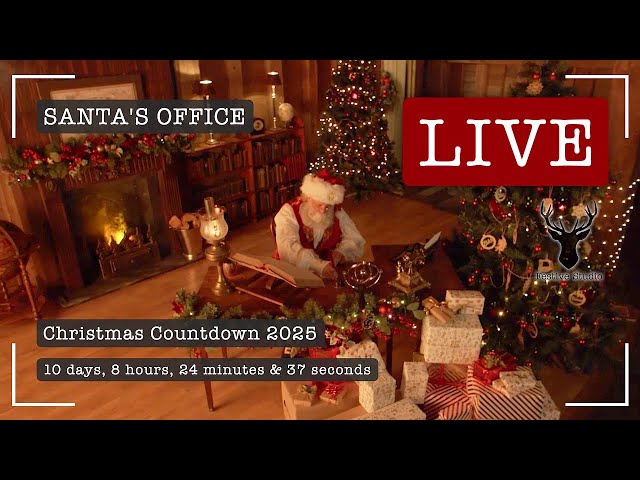 🎅🏼 Santa Cam - North Pole Live 2025