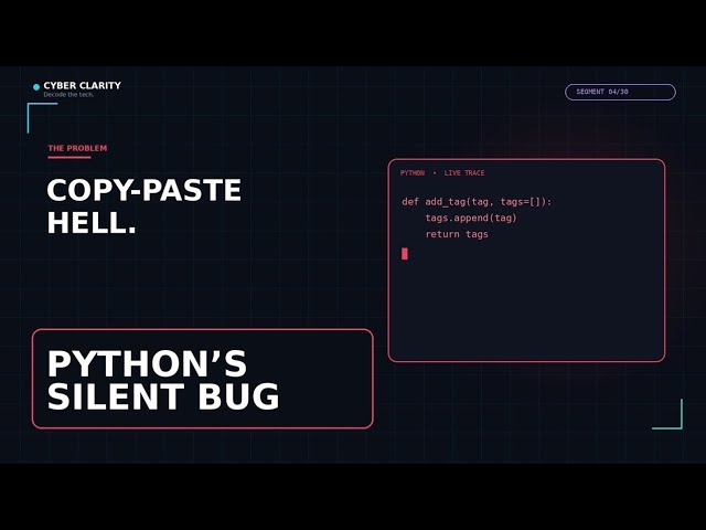 Python’s Silent Bug: Mutable Default Arguments Explained