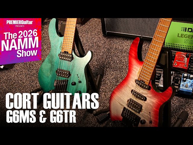 Cort - Space G6MS & Space G6TR | NAMM 2026