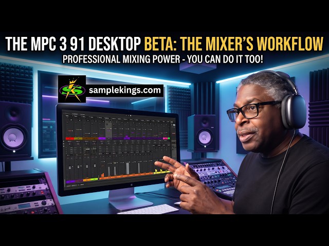 THE MPC 3.9.1 DESKTOP BETA: THE MIXERS WORKFLOW