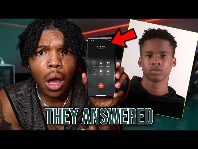 I called Tay K's Jail... you wont believe what happened (He ANSWERED)