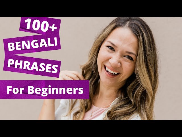 100 Common BENGALI Phrases for beginners | Bengali Simple Phrases | Common Bengali words & phrases