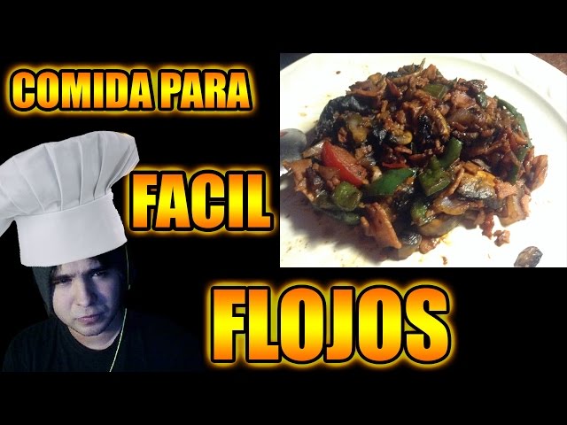 Receta: COMIDA DE FLOJOS HAMBRE DE MADRUGADA CHAMPIÑONES CON JAMON