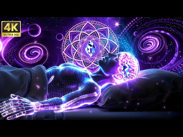 432Hz + 528Hz + 741Hz + 963Hz | The DEEPEST Healing Sleep: Whole Body Regeneration, Relieve Stress
