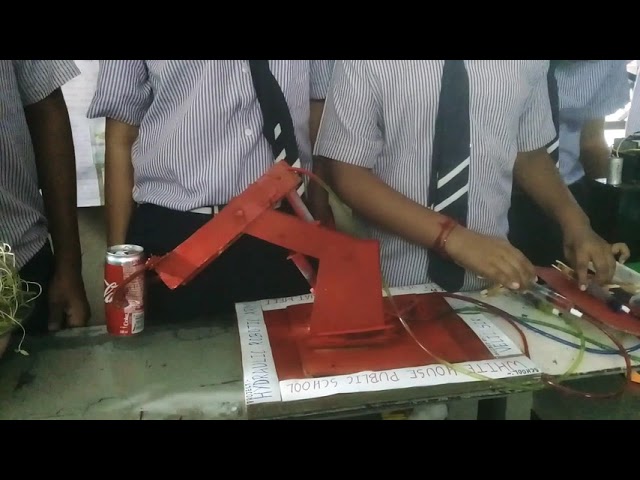 Science project - How to make hydraulic robotic arm