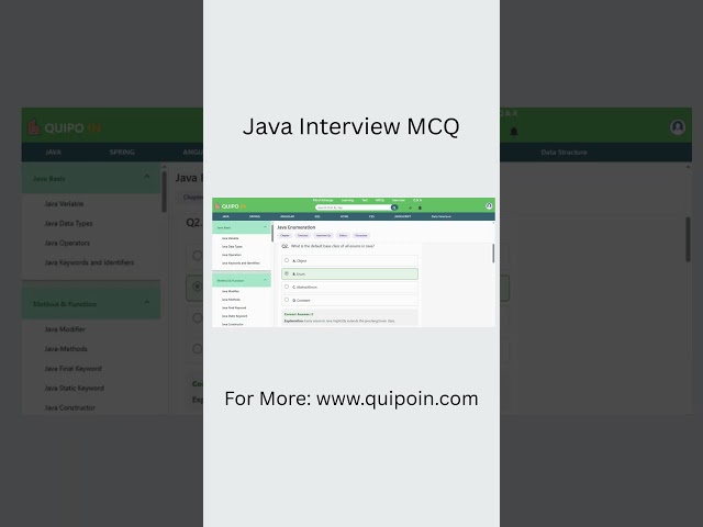 Java Enum Interview MCQs | #interview