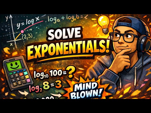 Solving Exponential Equations using Logarithms