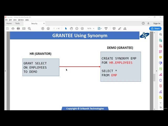 017 Security   Granting and Revoking Privileges