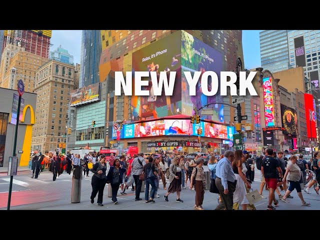New York City LIVE Manhattan on Thursday (September 3, 2026)