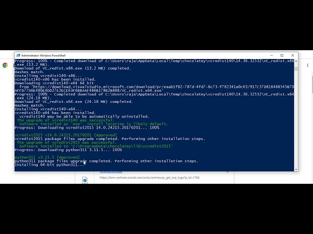 Installing Node.js with Chocolatey on Windows 10