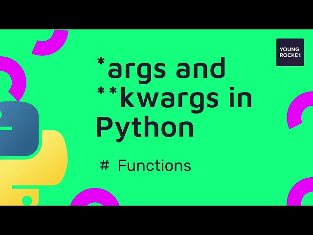 2023 Python Beginner Tutorial #32 *args and **kwargs in Python