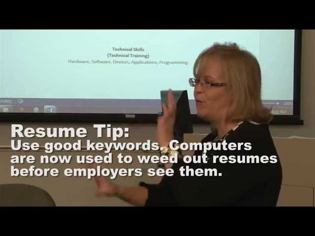 Resume Writing Workshop