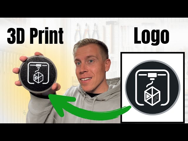 The EASIEST Way to 3D Print a Logo for FREE - Easy Tutorial!