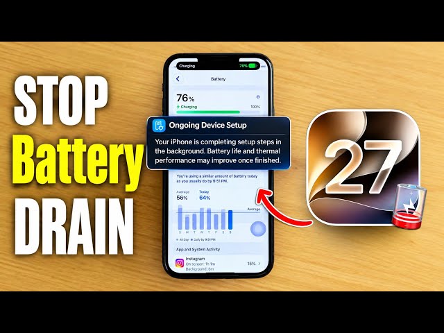 iOS 27 Battery Draining Faster | Fix It Quickly Now
