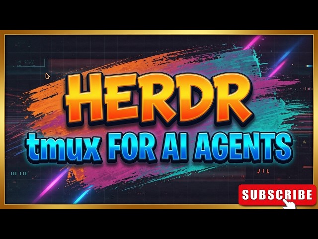 Herdr: Run Multiple AI Coding Agents in Parallel from Your Terminal