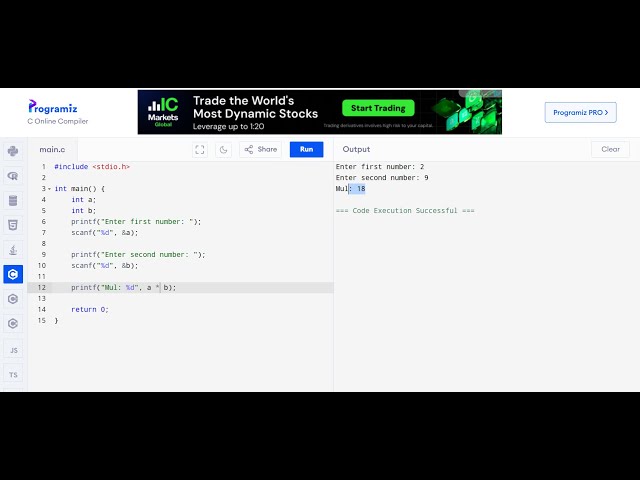 C Language lab #5 – String and Interger Input ,Scanf, fgets, printf() and char | C Programming