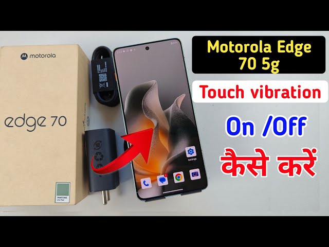 How to turn off touch sound in Motorola Edge 70 5g | Touch vibration kaise band kare | Touch sound