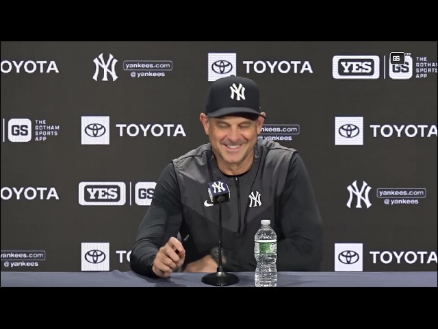 Aaron Boone on George Lombard Jr.'s spectacular debut