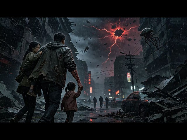 Alien Fungi and Black Rain, A Father’s Fight for His Family#shorts  #drama