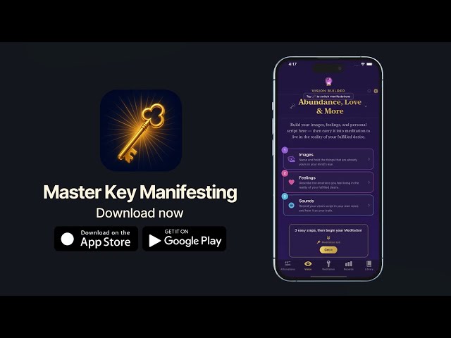 Master Key Manifesting App - Commercial 2