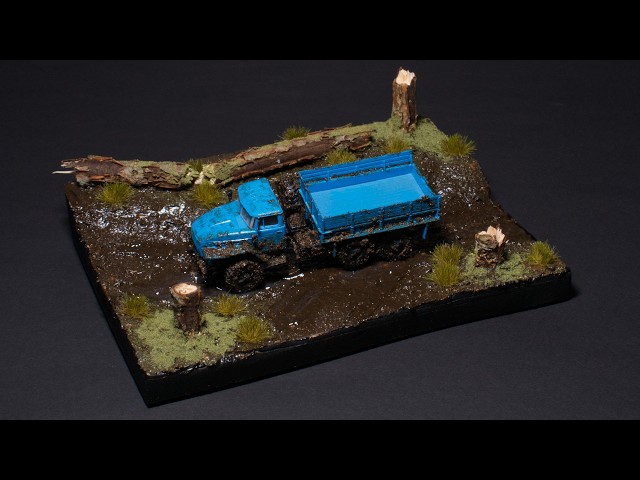 Ural‑4320 in Mud Diorama Build — Easy Step‑by‑Step Guide