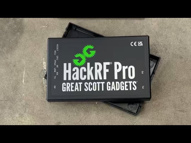 Swapping a HackRF Pro into Portapack H4M