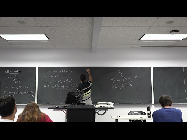 ECE 5500 Lec 17: Affine Scaling for Linear Program and Proximal Algorithm for Optimization