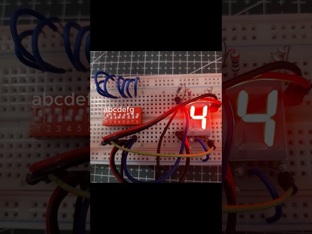 7 segment Display | How does it work?