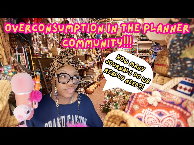 Overconsumption in the Planner Community | FOMO | TikTok Shop and Other Socials Taking Over?!