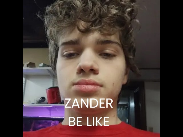 Zander Be Like | The Autistic Teen | Meme