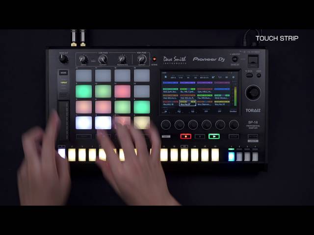 TORAIZ SP-16 Tutorial 12 - Touch Strip