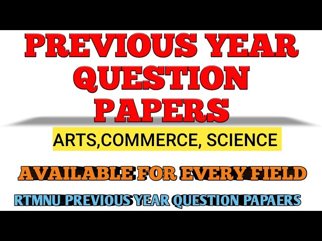 How to Download Nagpur University Previous year Question papers| Any Branch or Course