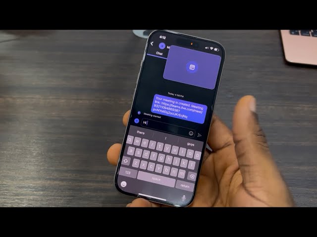 How to Chat in Microsoft Teams Meeting