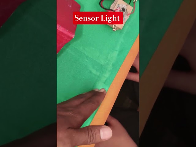 Sensor Light | Science Experiment | #viral #shorts #experiment #youtubeshorts
