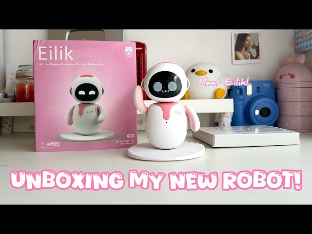 Unboxing My First Ever Robot🤖|| Eilik Robot - @energizelab || Cuddle Cloud