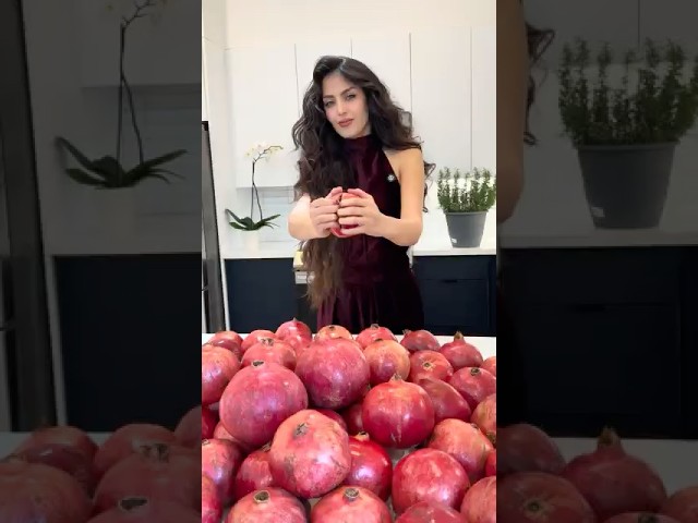 How to make pomegranate seeds oil for hair growth