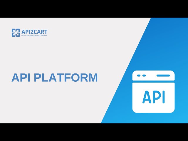 API Platform I API2Cart