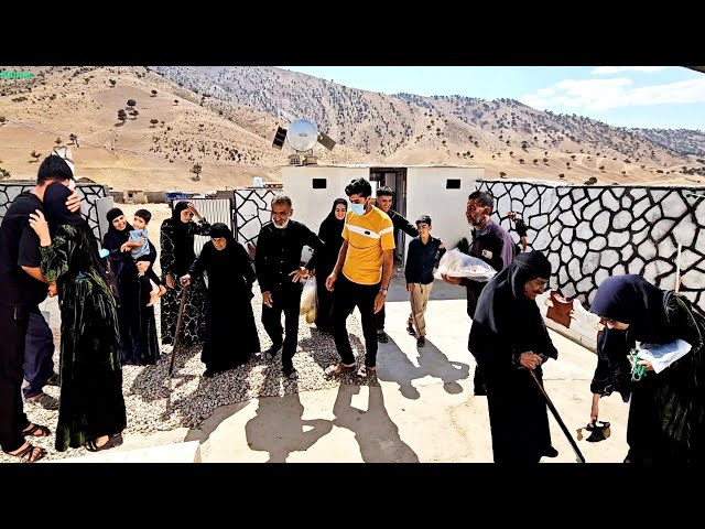 A wonderful meeting with nomadic families! Gifts, souvenirs, and a big surprise.
