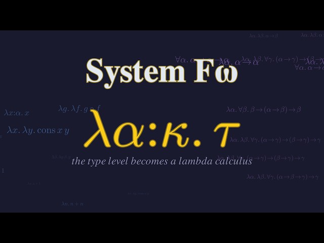 Type-Level Abstraction: System Fω