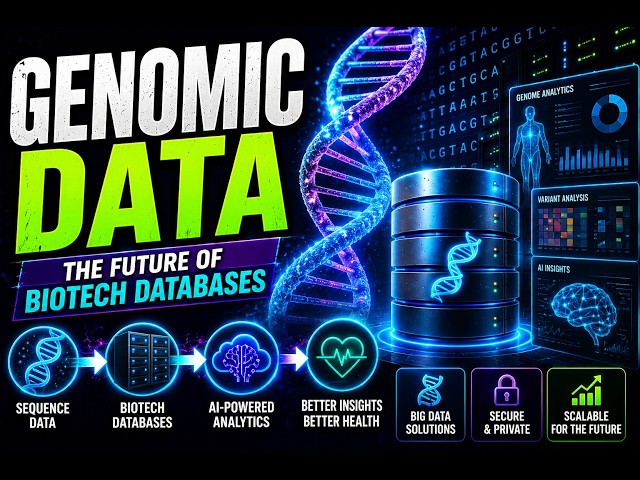 Genomic Data Management: The Future of Biotech Databases