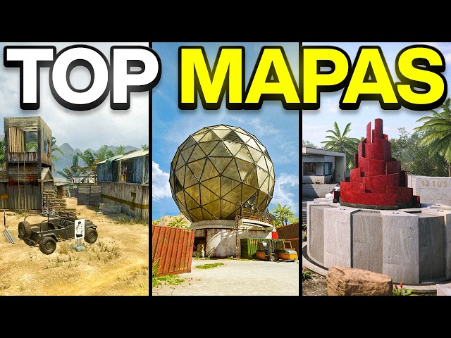 The BEST MAPS in CALL OF DUTY HISTORY | TOP 10